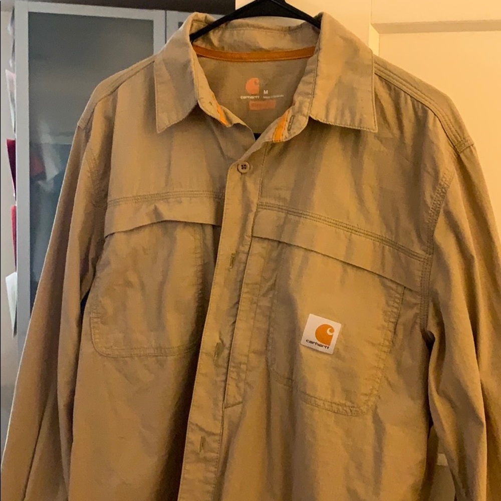Carhartt button down shirt